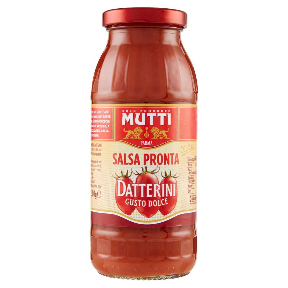 Salsa Pronta Con Pomodori Datterini Mutti - Foto 1