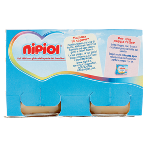 Omogeneizzato Mela 2x120g Nipiol - Foto 3
