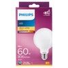 Lampadina A Led Globo 60w Attacco E27 Luce Calda Philips