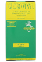 Guanti Monouso In Vinile Globo Vinyl Taglia L Conf . Da 100 Guanti Monouso In Vinile Globo Vinyl Taglia L Conf . Da 100