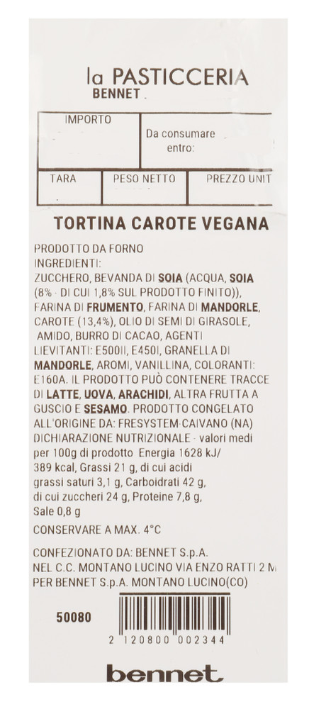 Tortino Vegano Alla Carota - Foto 3