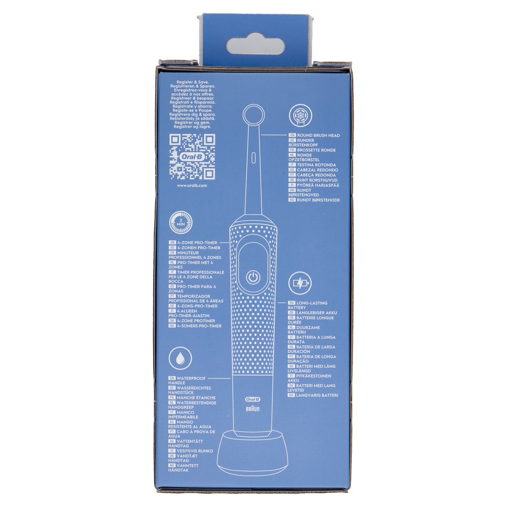 Spazzolino Elettrico Vitality Pro Cross Action Blue Oral-B - Foto 3