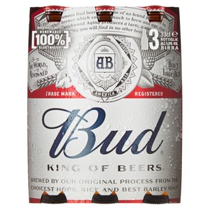 Birra Bottiglia 3x3cl Bud - Foto 1