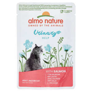 Alimento Umido Per Gatti Urinary Support Al Salmone Almo Nature - Foto 1