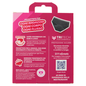 Mutanda Mestruale Black Taglia 2xs Nuvenia - Foto 3