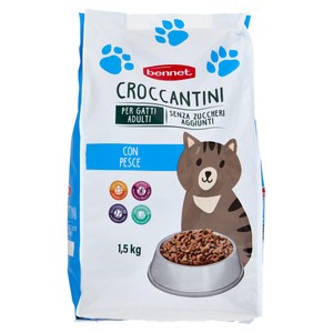 Croccantini Per Gatti Adulti Con Pesce Bennet - Foto 1
