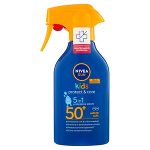 Sun Kids Protect & Care Spray Trigger Solare Fp50+ Nivea