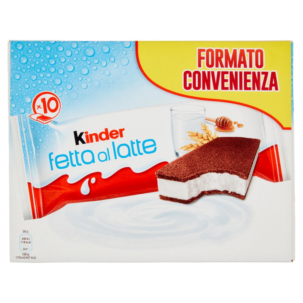 Kinder Fetta Al Latte - Foto 1
