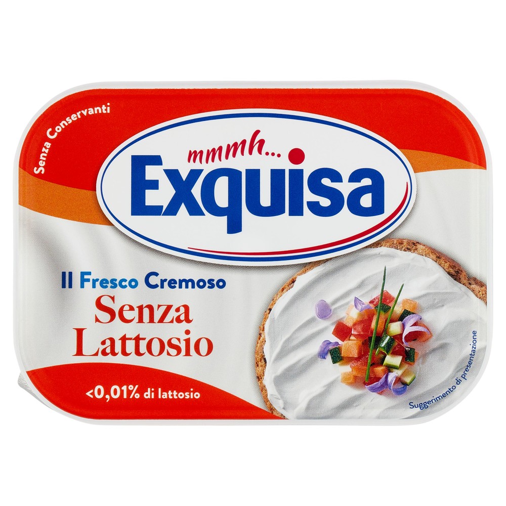 Formaggio Fresco Cremoso Senza Lattosio Exquisa - Foto 1