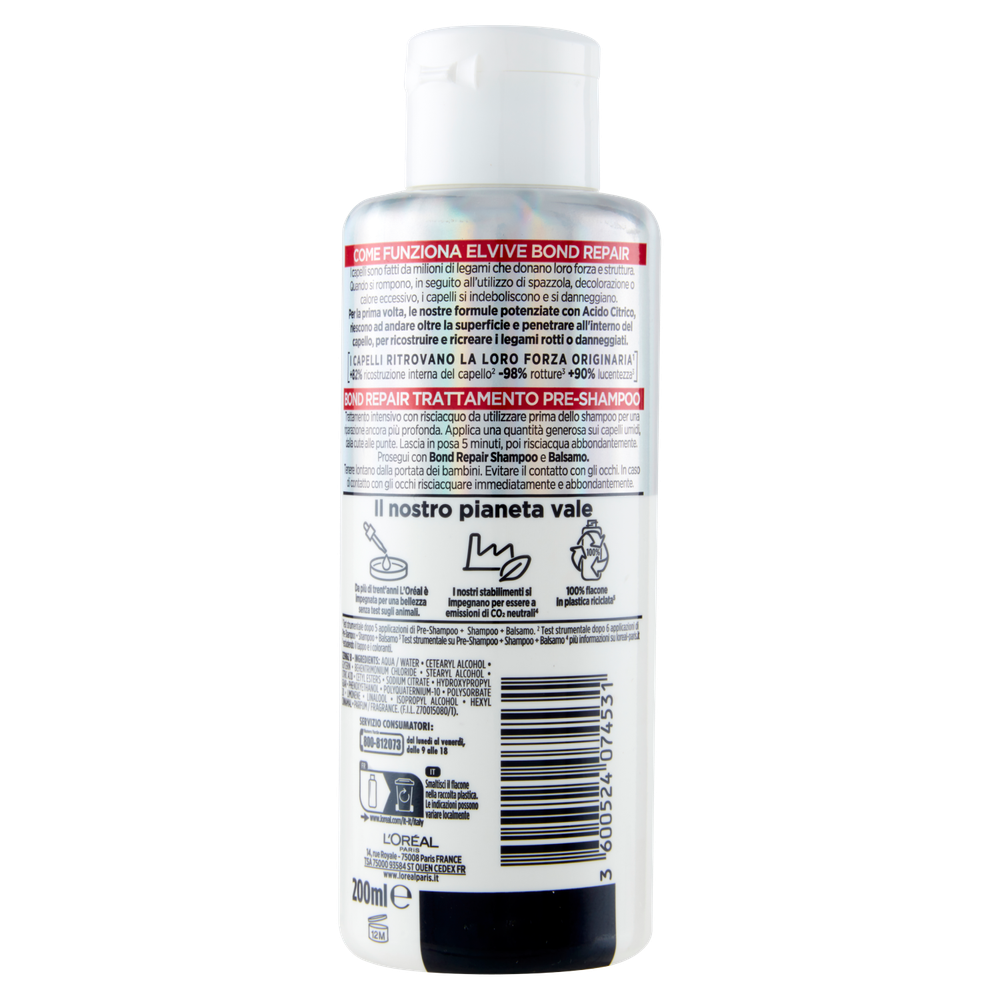 Pre Shampoo Bond Repair Elvive - Foto 3