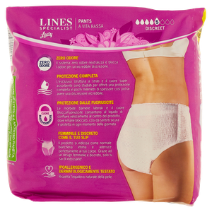 8 Pants Discreet Lady Per Incontinenza Taglia M Lines Specialist - Foto 3
