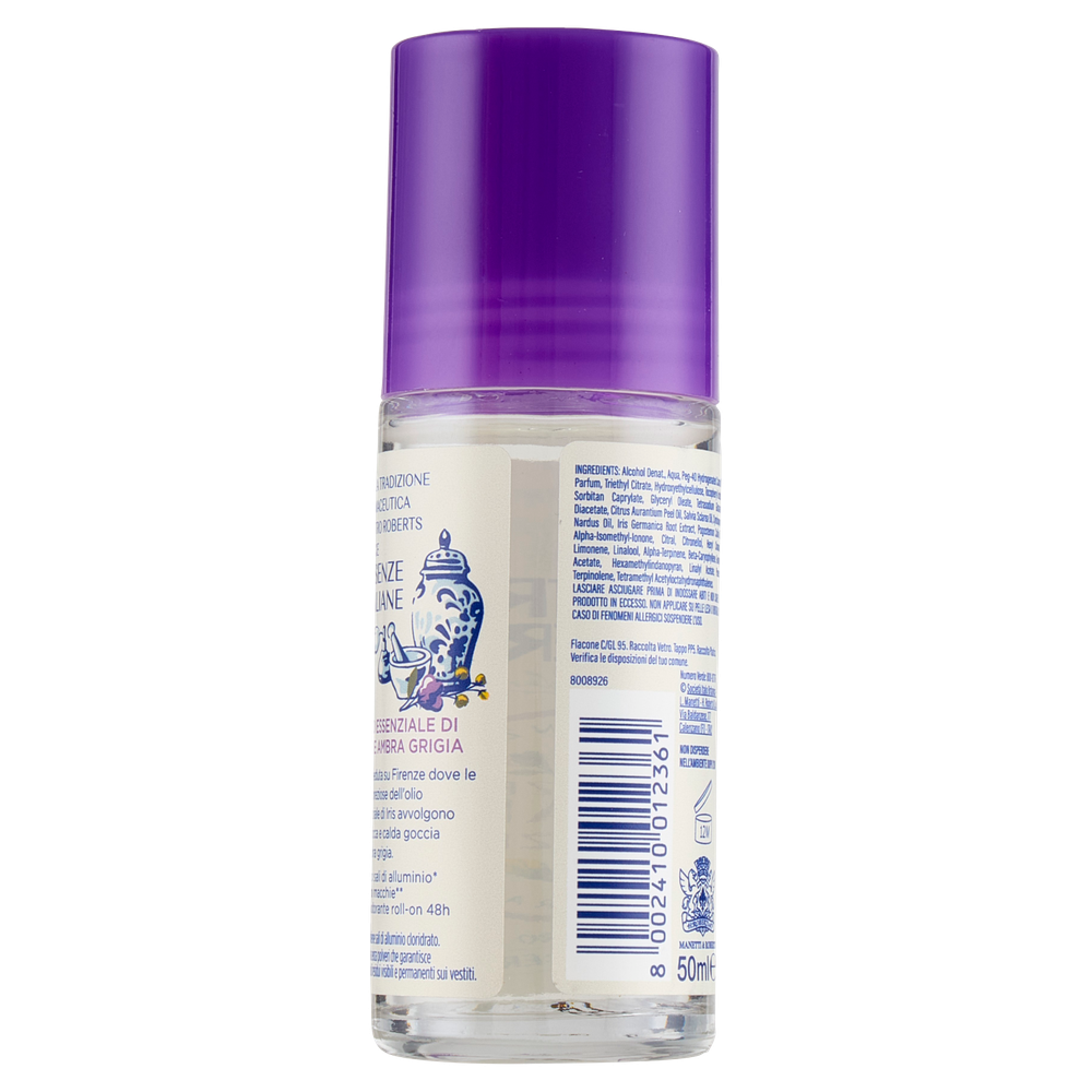 Deodorante Roll On Essenze Italiane Firenze Neutro Roberts - Foto 3
