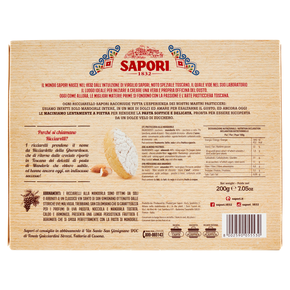 Ricciarelli Alla Mandorla Sapori - Foto 3