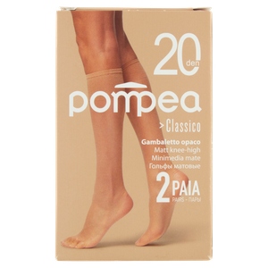 Gambaletti Classici Donna Unica Nero 20 Denari Pompea - Foto 3