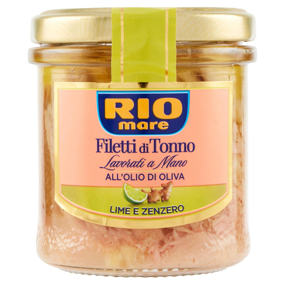 Filetti Di Tonno All'olio Con Lime E Zenzero In Vasetto
