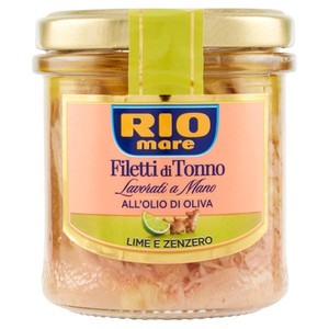 Filetti Di Tonno All'olio Con Lime E Zenzero In Vasetto
