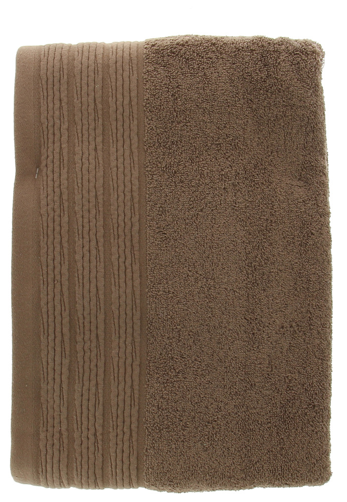 Telo Spugna Cm100x150 Bordo A Rilievo Marrone Casa Premium - Foto 2