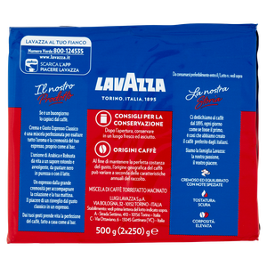 Caffe' Crema E Gusto Espresso Macinato 2x250g Lavazza - Foto 3