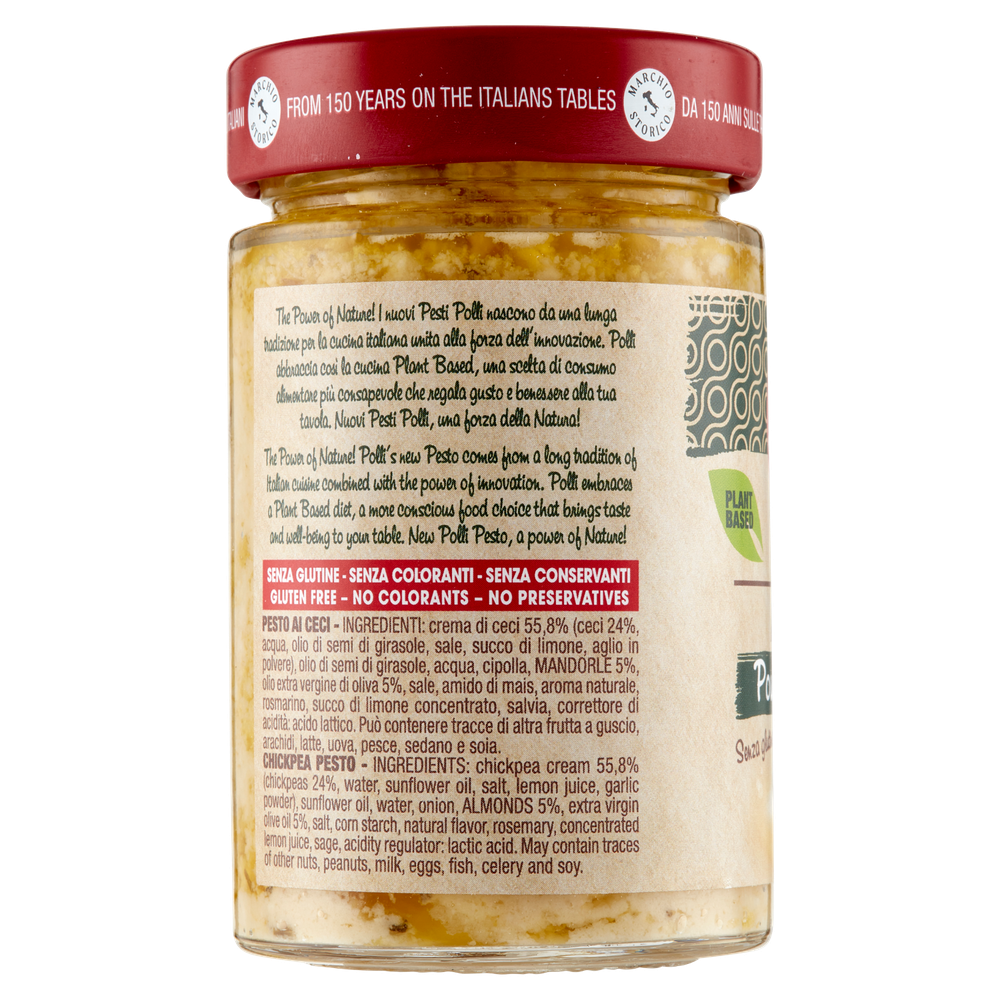 Pesto Ai Ceci I Condimenti Senza Glutine Polli - Foto 2