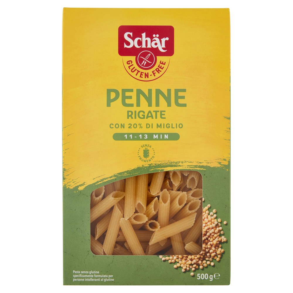 Penne Rigate Senza Glutine Schar - Foto 1