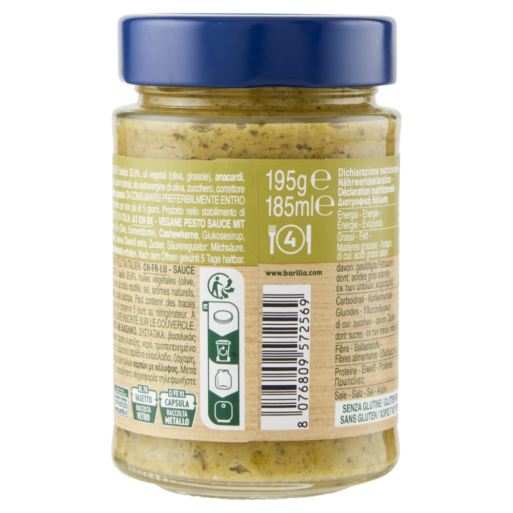 Pesto Alla Genovese Vegan Barilla - Foto 3