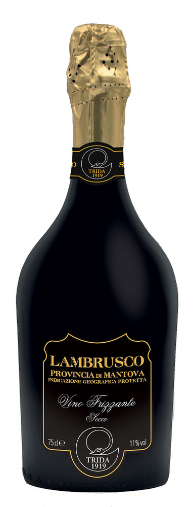 Lambrusco Rosso Secco Provincia Di Mantova Igp Trida - Foto 1