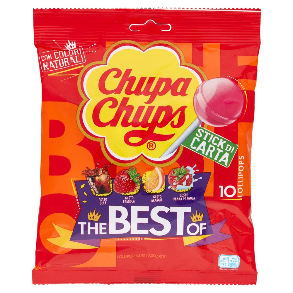 Caramelle Lecca Lecca The Best Of Gusti Assortiti 10x12g Chupa Chups - Foto 1