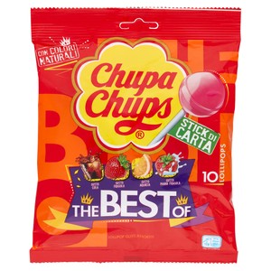 Chupa Chups The Best Of Confezione 10 Lollipops