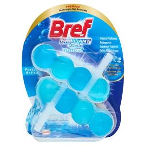 Tavoletta Detergente Per Wc Forza Artica Brilliant Gel Tutto In 1 Bref - Foto 1