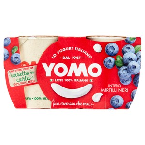 Yogurt Yomo Mirtilli Neri 2 Da Gr.125