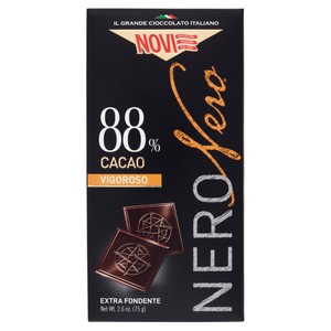 Tavoletta Di Cioccolato Neronero 88% Extra Fondente Senza Glutine Novi - Foto 1