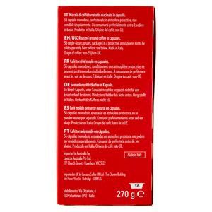 Caffè Qualità Rossa A Modo Mio Capsule 36pz Lavazza - Foto 2