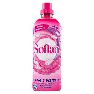 Detersivo Liquido Rosa Per Capi Delicati 22 Lavaggi Soflan - Foto 1