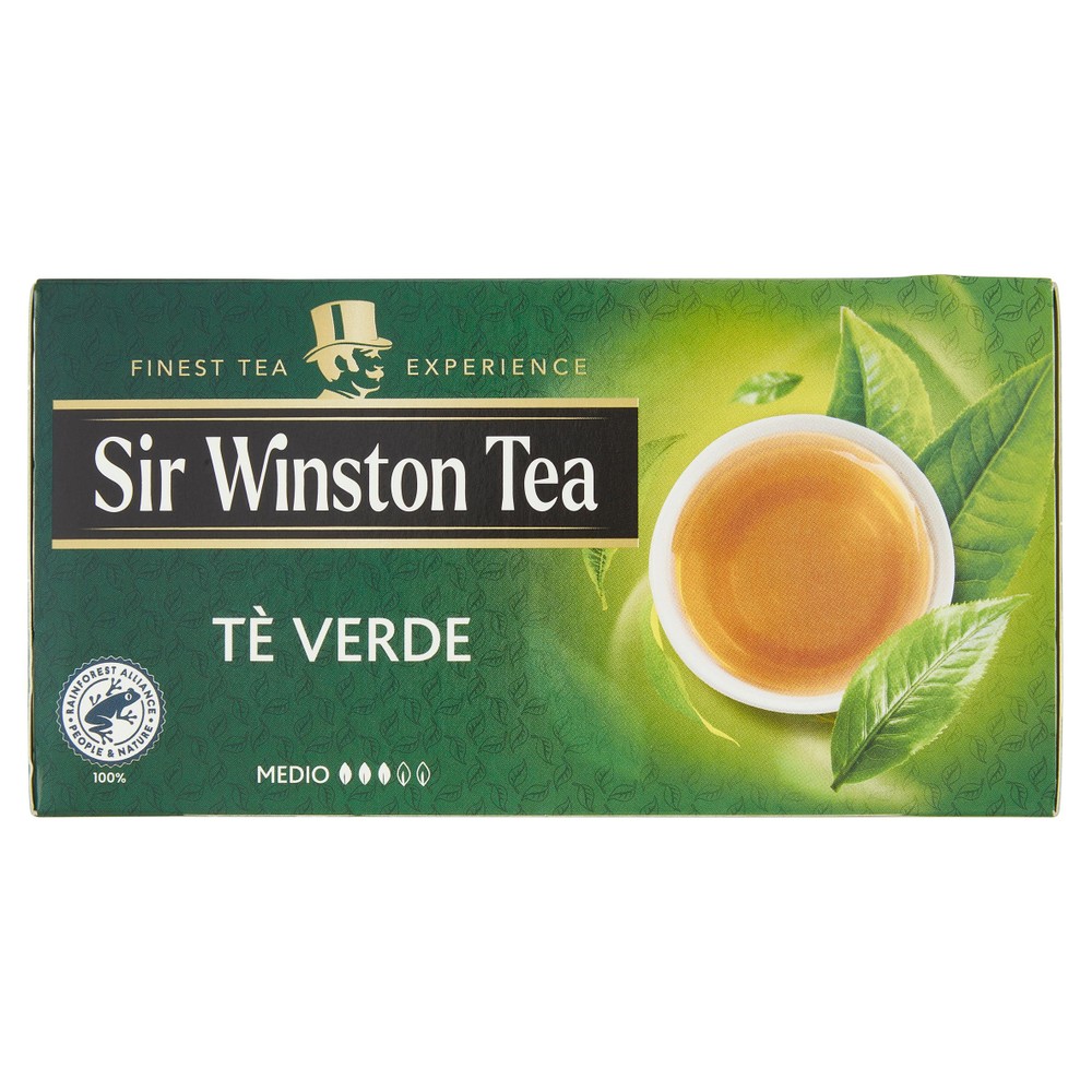 Tè Verde Ricco Di Antiossidanti In Bustina 24x1,75g Sir Winston Tea - Foto 1