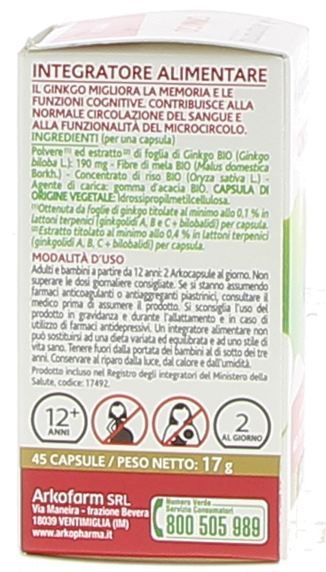 Akocapsule Ginko Arkopharma - Foto 2