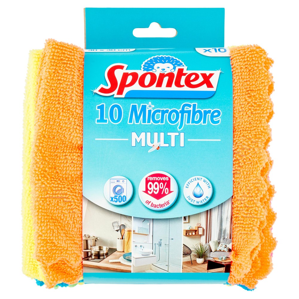 Panni Multiuso In Microfibra Spontex - Foto 1