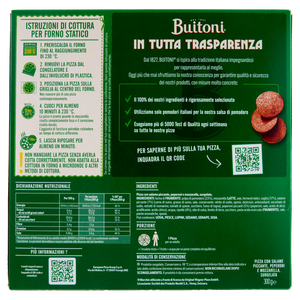 Buitoni Forno Di Pietra Diavola Leggermente Piccante Pizza Surgelata - Foto 3