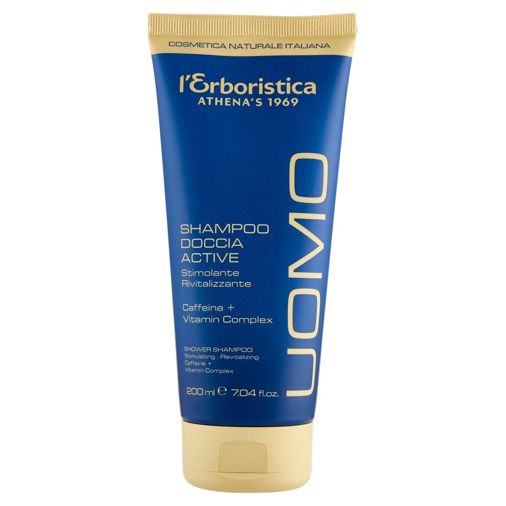 Shampoo Doccia Uomo Caffeina + Vitamin Complex L'erboristica - Foto 1