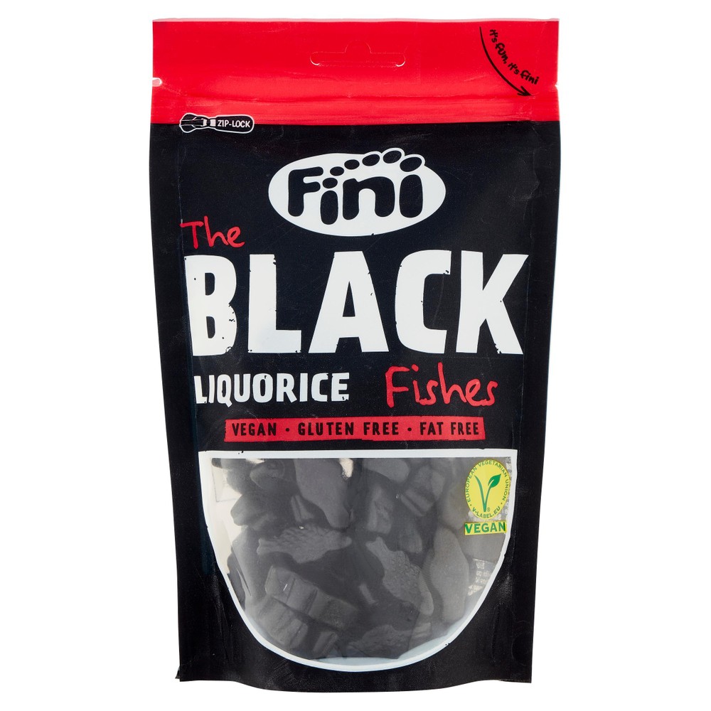 Caramelle Pesciolini Di Liquirizia The Black Liquorice Fishes Fini - Foto 1