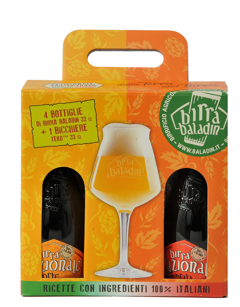 Confezione Baladin 4x330ml + Bicchiere Teku - Foto 1