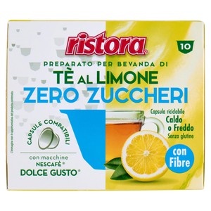 Tè Al Limone Senza Zucchero Capsule Nescafé Dolce Gusto 10pz Ristora - Foto 1