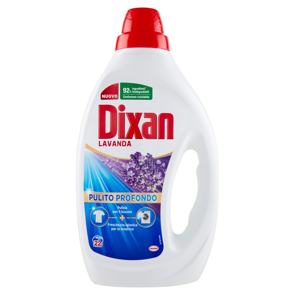 Detersivo  Liquido Lavanda 22 Lavaggi Dixan - Foto 1