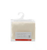 Federa Jersey Tinta Unita Cm50x80 Con Zip Avorio Conf Da 2 Casa