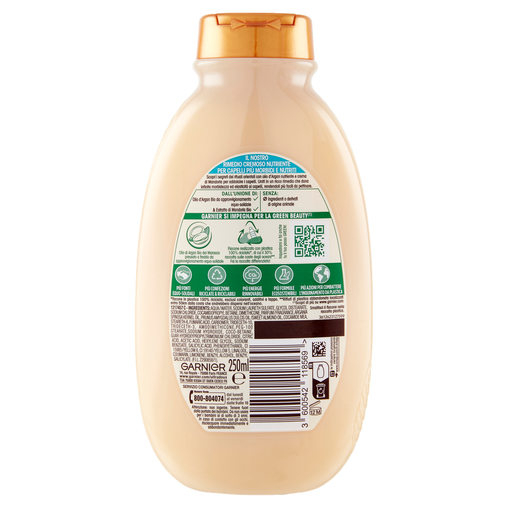 Shampoo Rituale D'argan Ultradolce Garnier - Foto 3