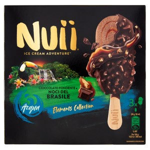 3 Gelato Al Cioccolato Fondente E Noci Del Brasile Nuii - Foto 1