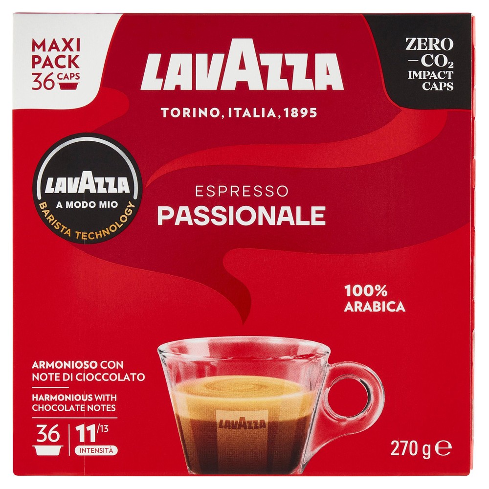Caffè Macinato A Modo Mio Espresso Passionale Capsule 36pz Lavazza - Foto 1