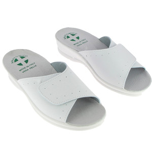 Ciabatte Sanitarie Con Velcro 35 Bianco - Foto 1