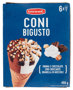 6 Coni Panna Cioccolato Bennet - Foto 3