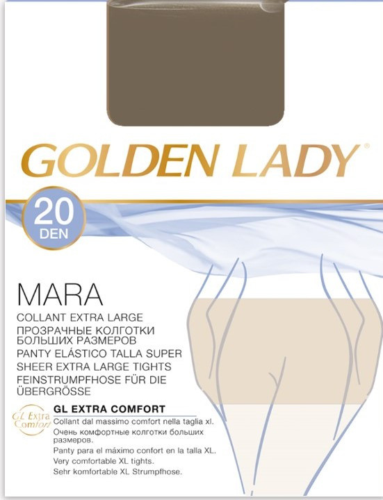 Collant Mara Tg XL Castoro 20 Denari Golden Lady