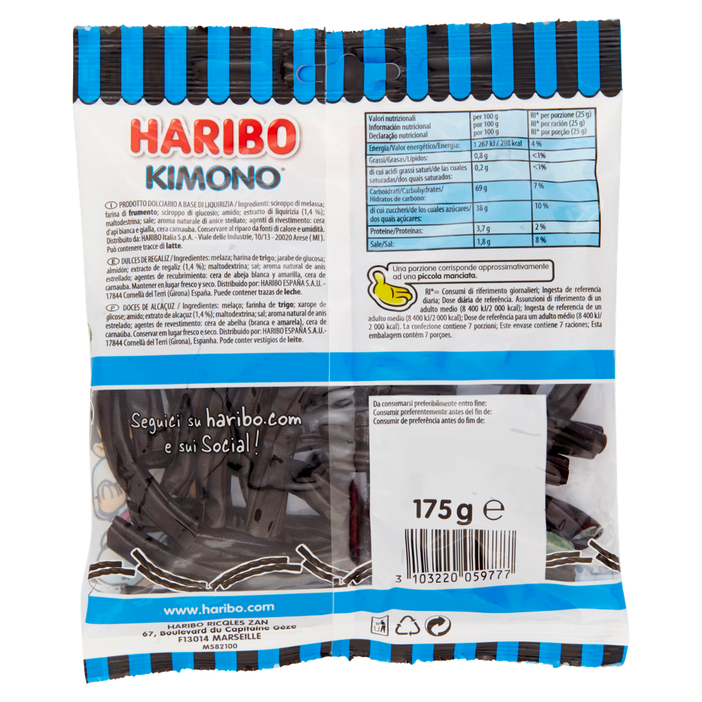 Caramelle Gommose Kimono Alla Liquirizia Haribo - Foto 3
